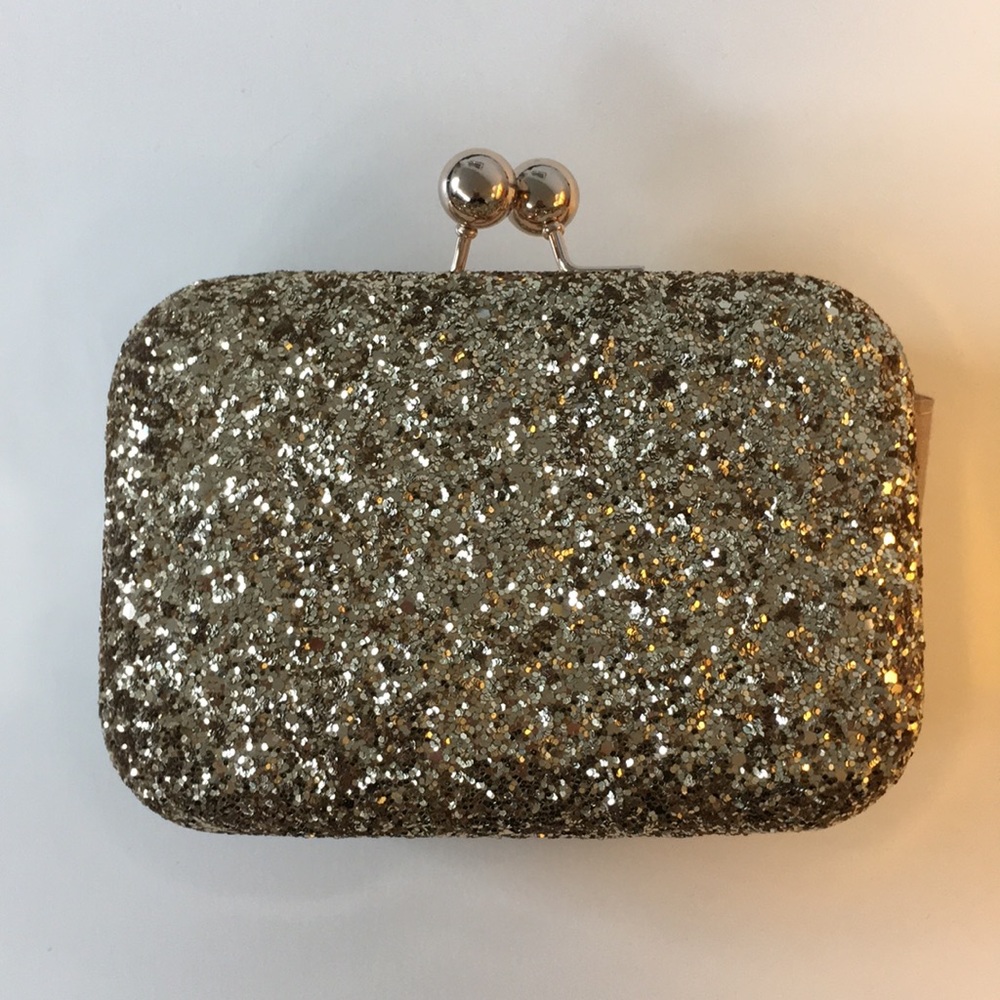 Gold Glitter Clutch/Purse